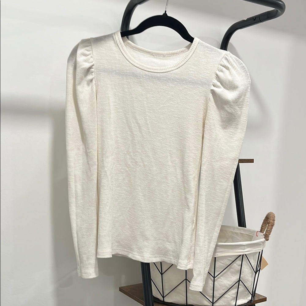 Elegant Cream/ Off-White Women's Top